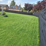 Garden laid with British Soil nursery grown turf