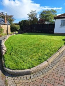 British Soil nursery grown, weed-free, hard wearing turf